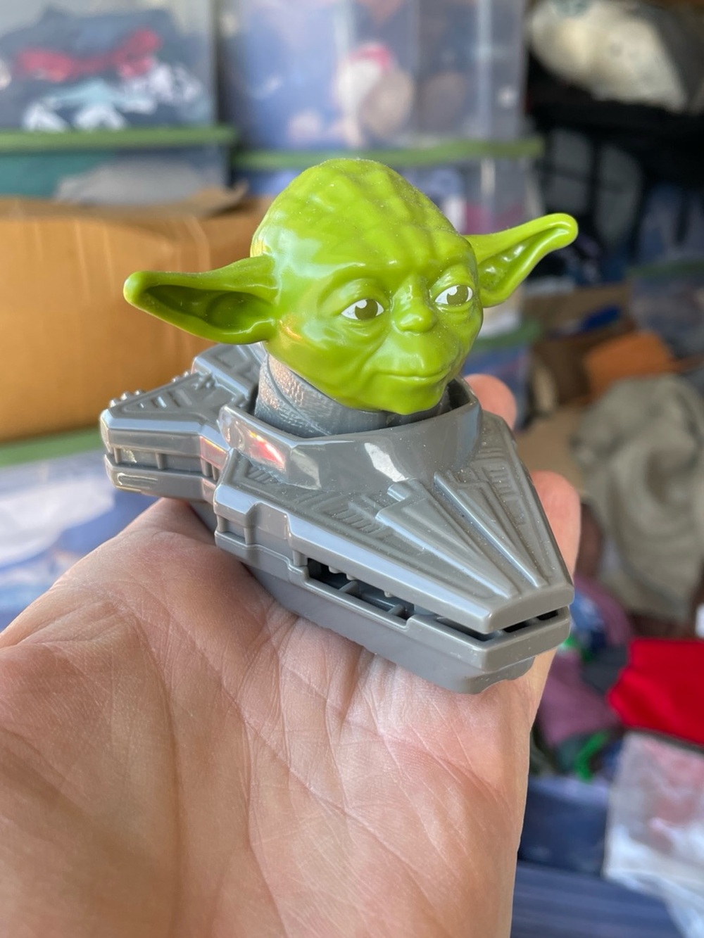 2020 McDonald's Disney Star Wars YODA Kids Happy Meal Toy Big Head Yoda